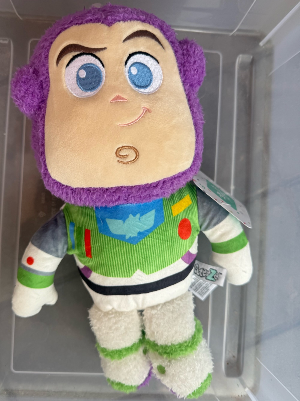Licensed Space Ranger Plush — Purple & Green Cuddly Toy